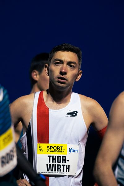 Maximilian Thorwirth (SFD 75 Duesseldorf-Sued) ueber 5000m am 28.05.2022 waehrend der World Athletics Continental Tour IFAM Oordegem in Oordegem
